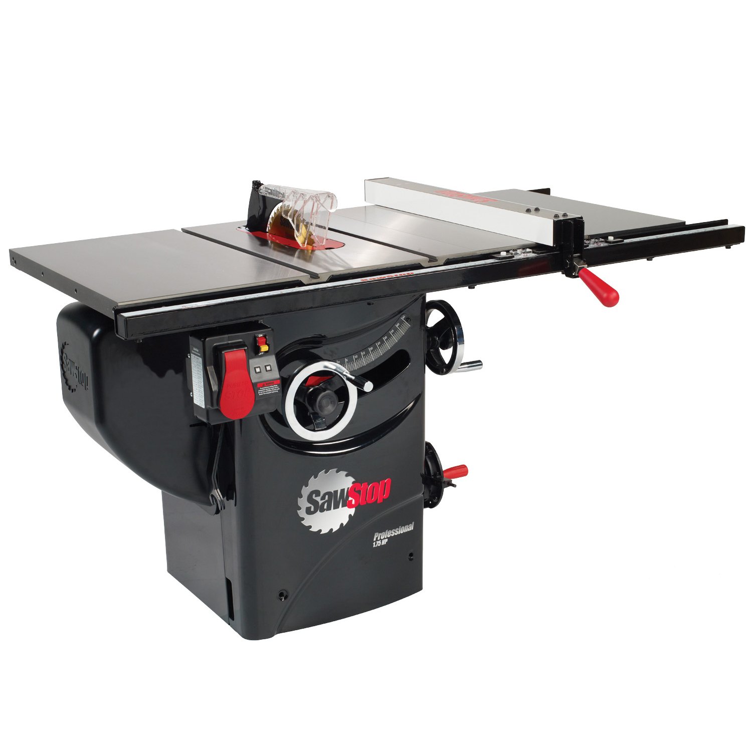 SWSPCS175-PFA30-2.jpg SawStop PCS 10" with 30" Premium Fence System 1.75HP 1PH 120 - Image 1