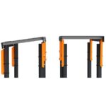 TigerStop TABR28 Steel Roller Material Handling Table 30' L x 14.44" W
