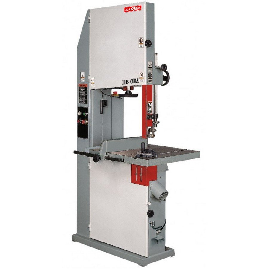 hb600A.jpg Cantek HB600A3 24" Band Saw (Band Resaw) 5HP Three-Phase - Image 1